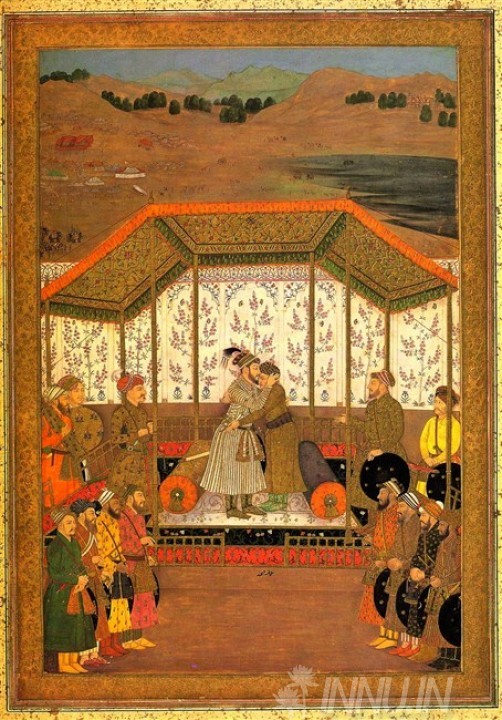 Buy Fine art painting Meeting of Prince Murad and Khusrau Sultan by Artist Unknown Artist